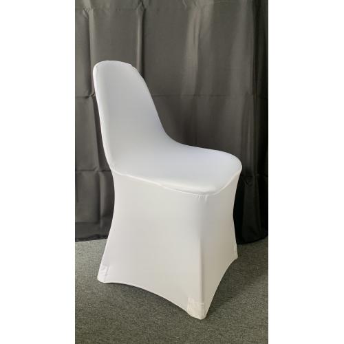 Housse blanche lycra pour chaise