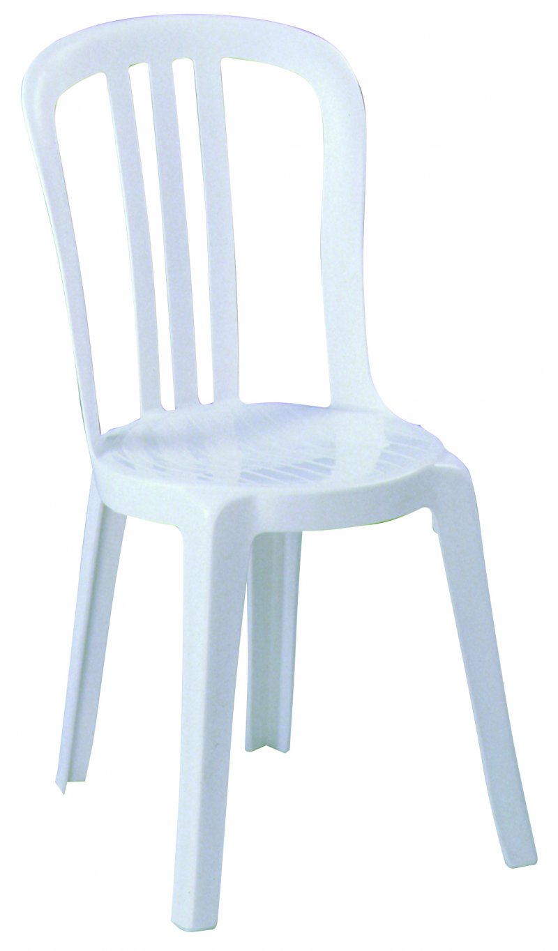 Chaise blanche Garden